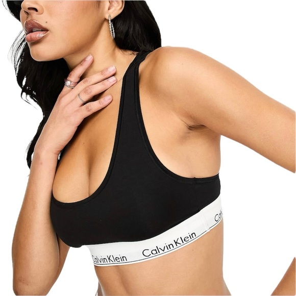 Calvin Klein Women's Modern Cotton Bralette - Picture 3 of 5